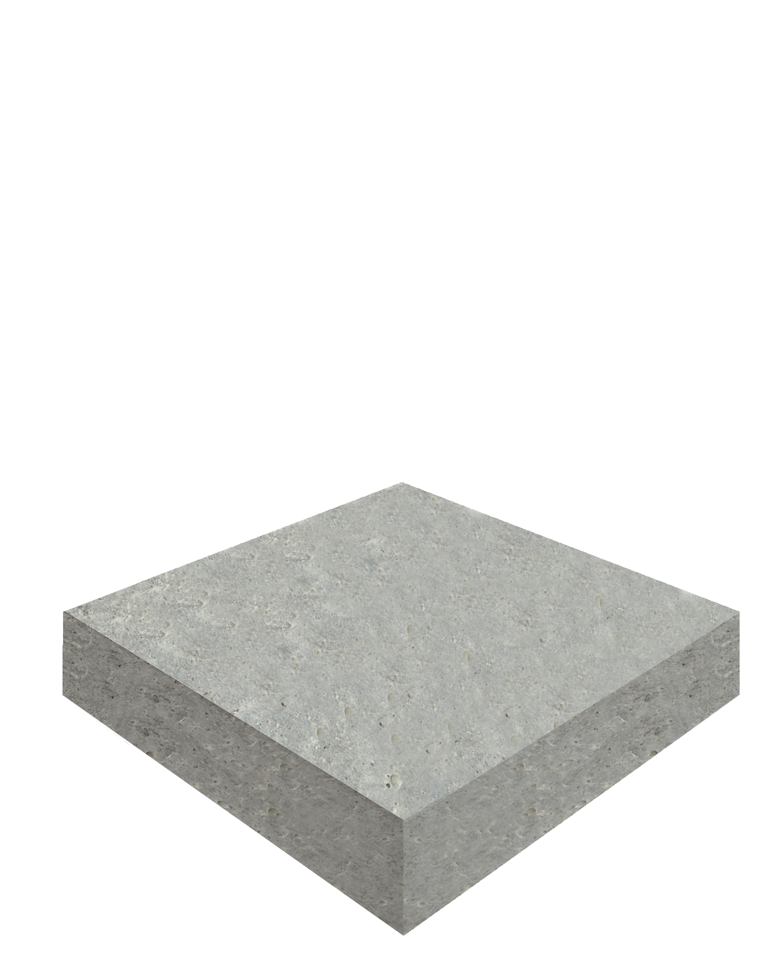 Underlayment layer 1: concrete substrate