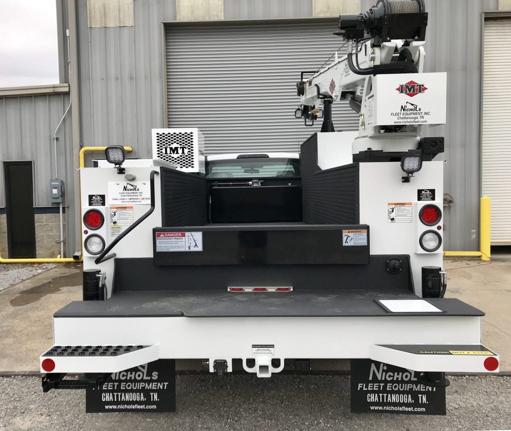 Industrial coatings on a commercial vehicle