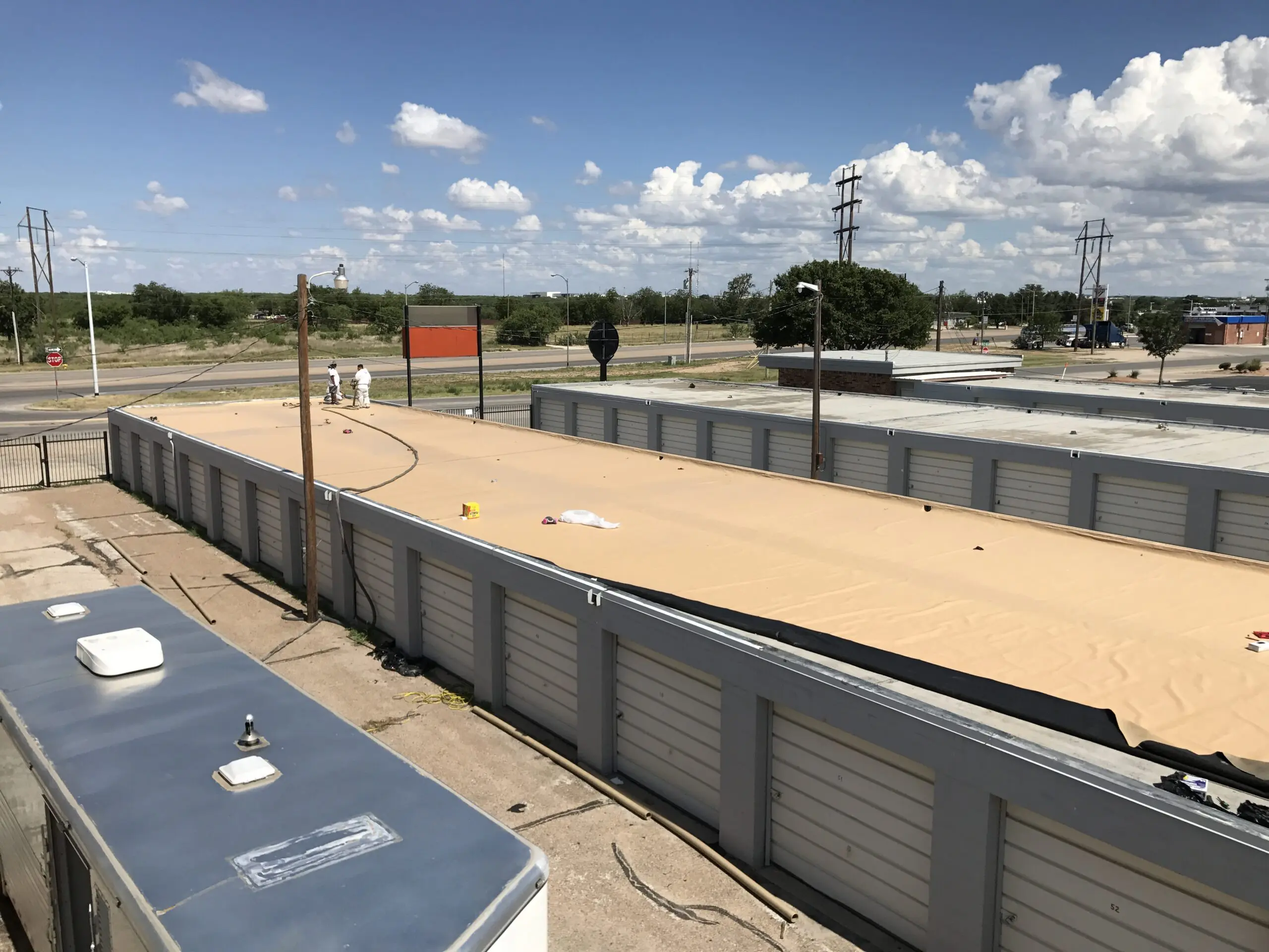 Waterproof polyurea coating