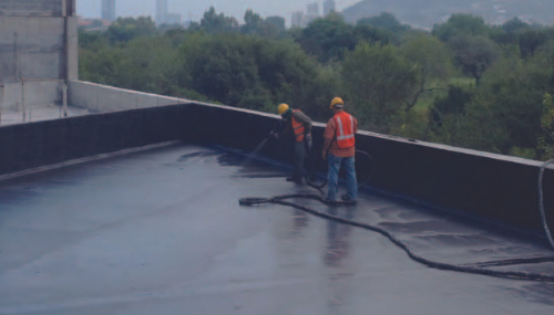 Ultimate Linings application on a roof