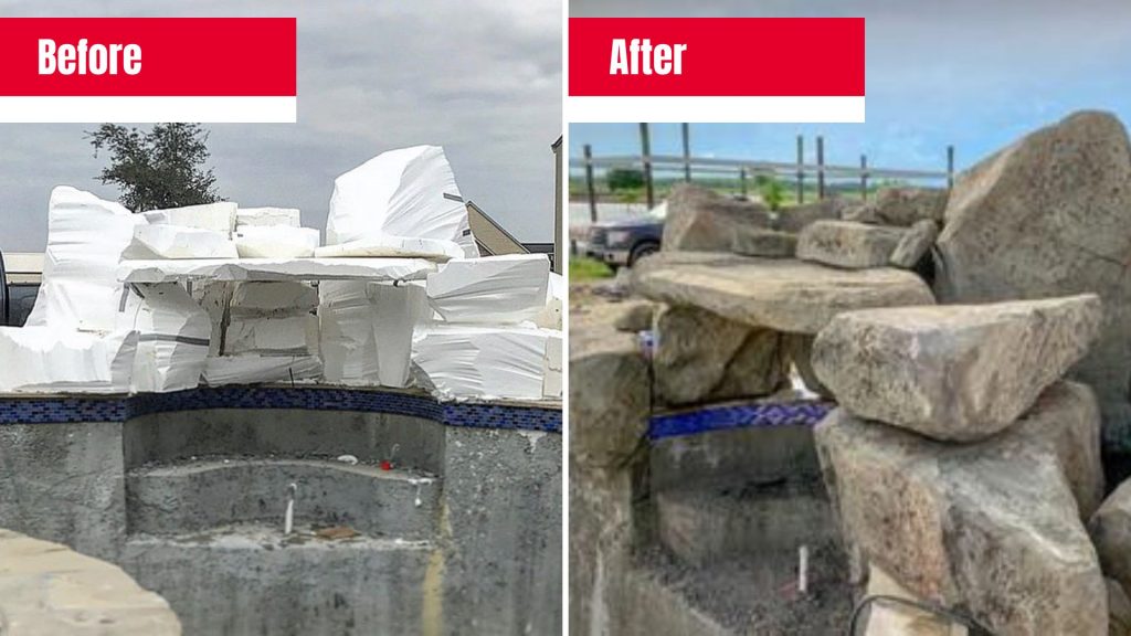Before and after EPS hard coating