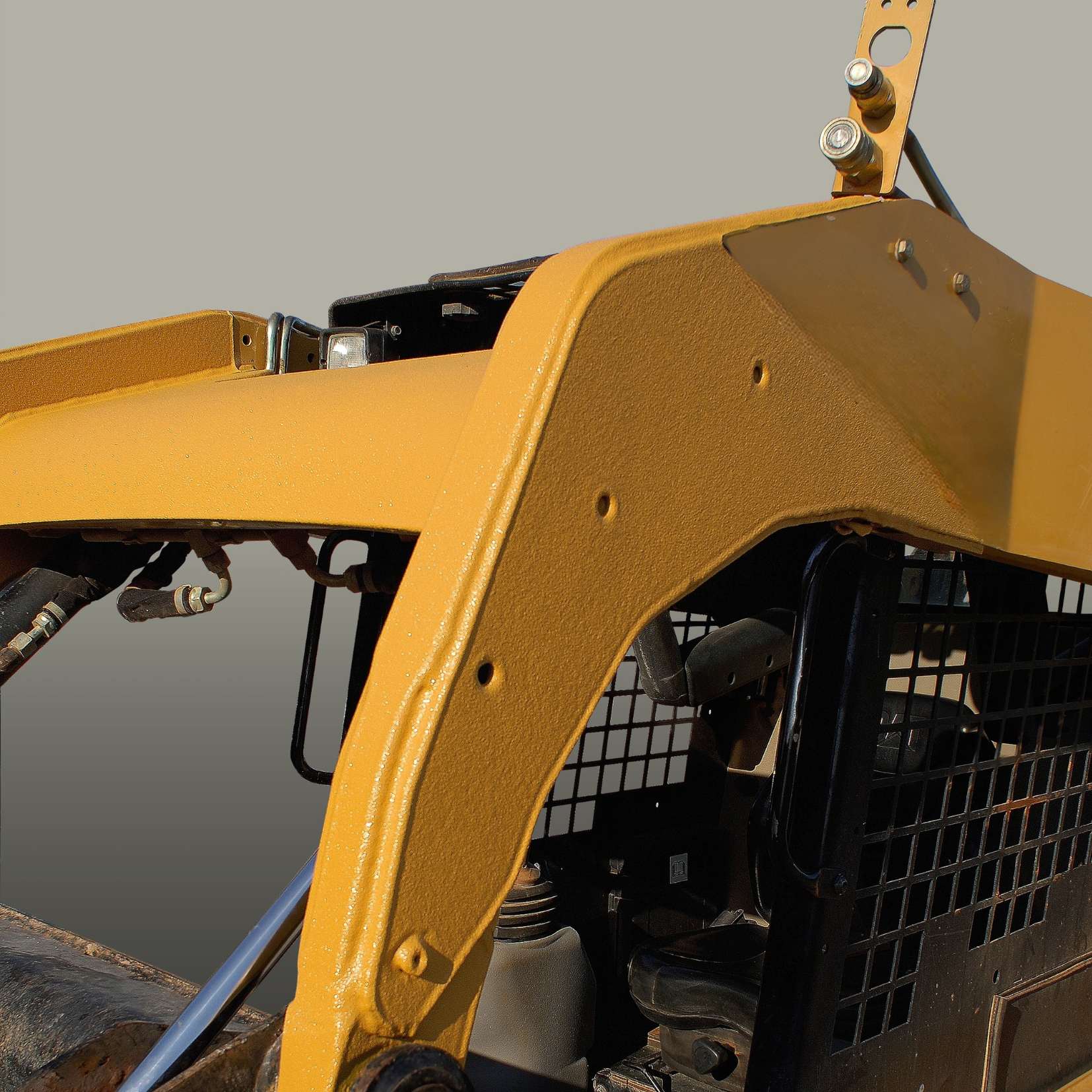 Durable coated steel surface resisting abrasion and impact