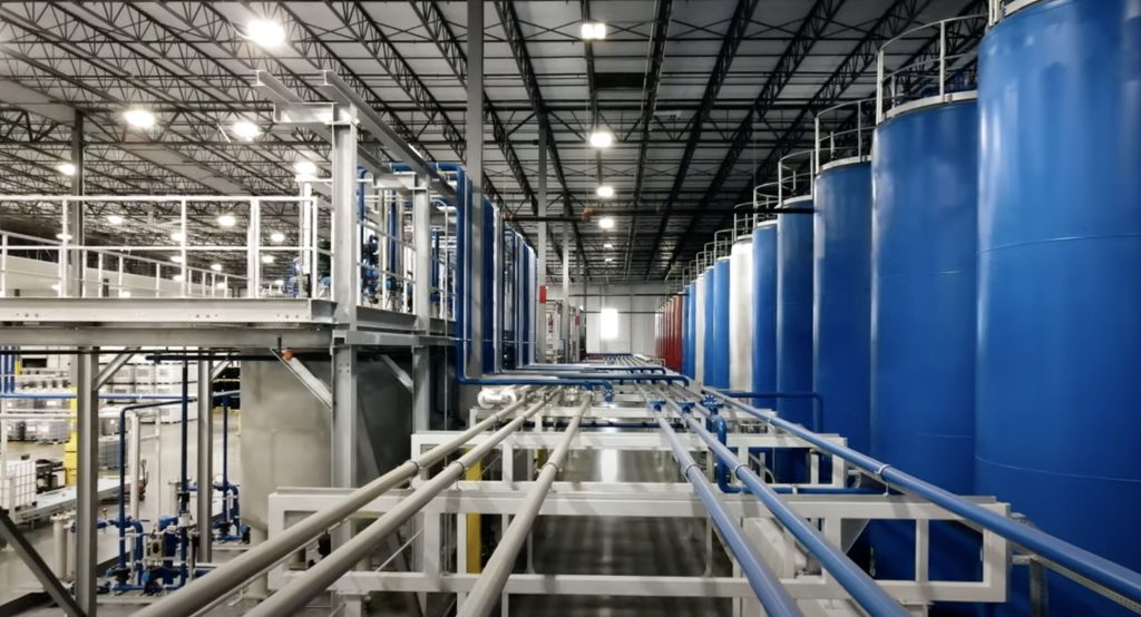 Ultimate Linings manufacturing plant