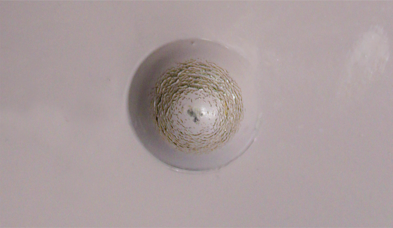 Paint failed at 40 inch pounds