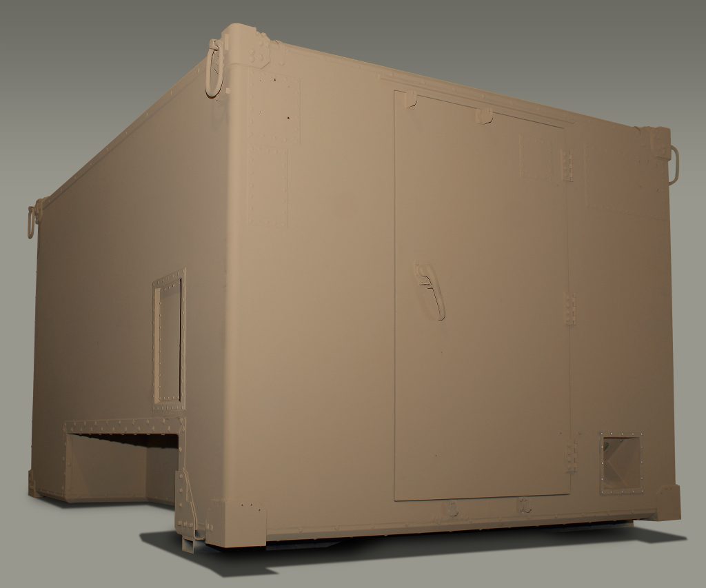 Military shelter coating with Ultimate Linings polyurea