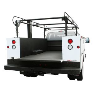 Ultimate Linings polyurea coatings on a utility and service body