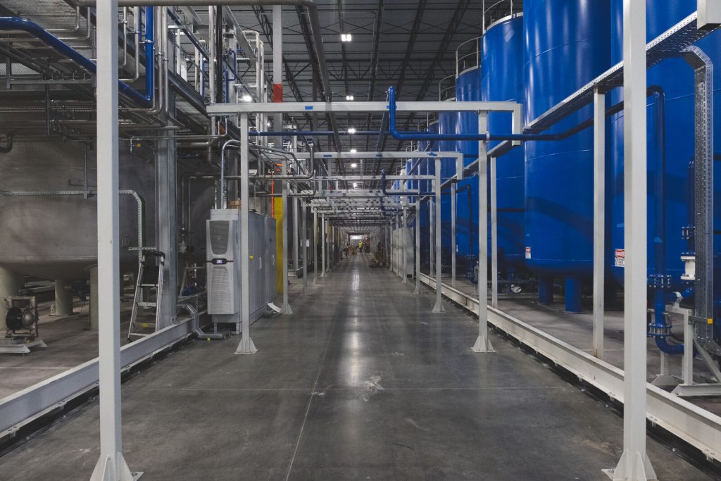 Ultimate Linings manufacturing plant interior