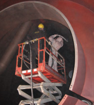 Ultimate Linings polyurea tank lining application