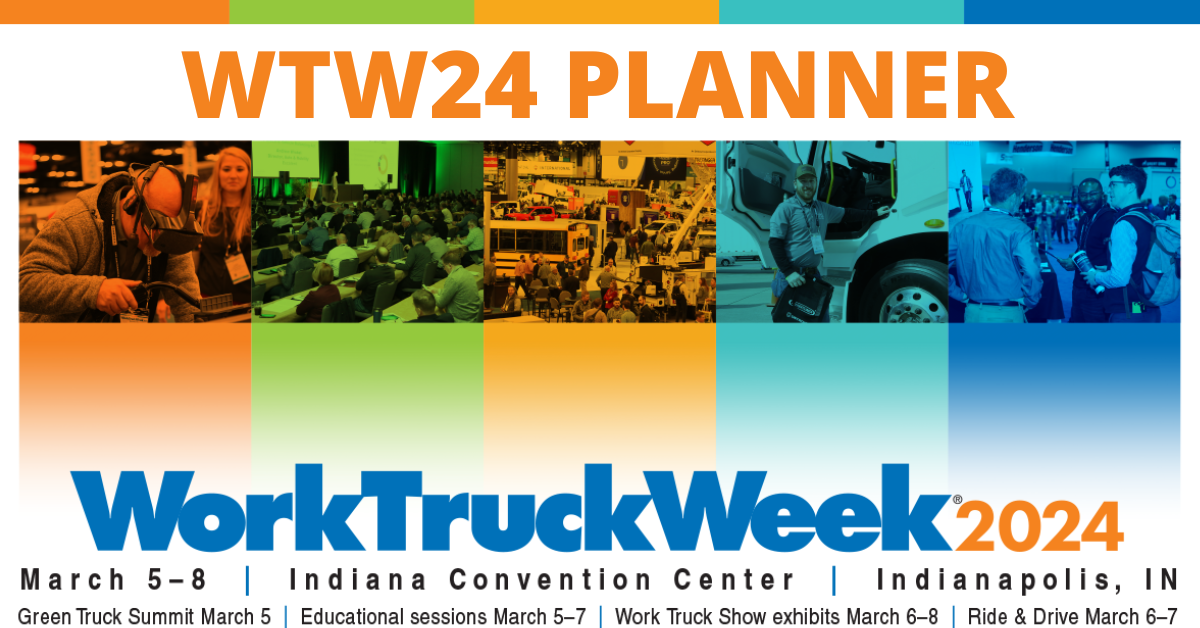 Work Truck Week planner header