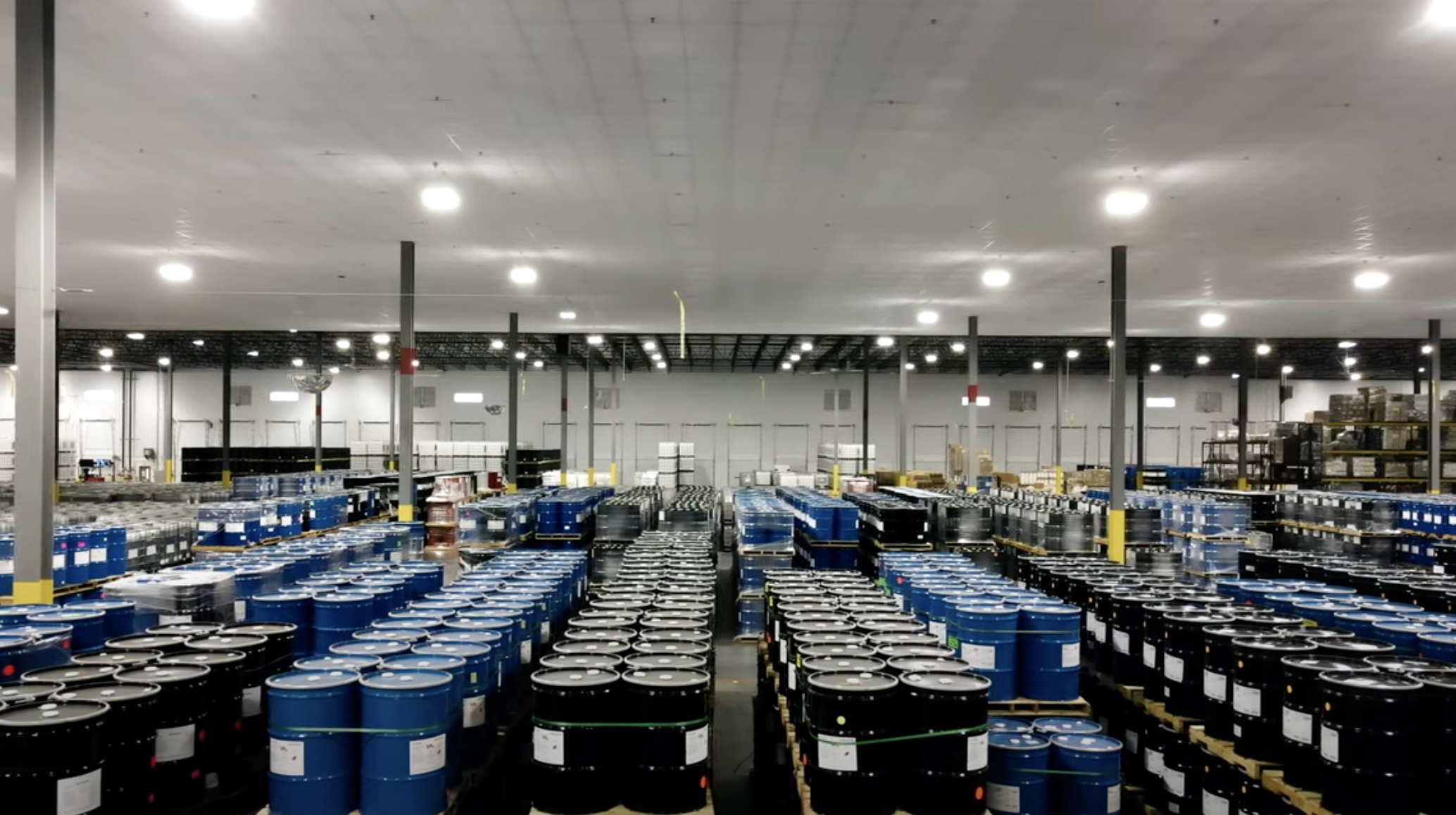 Ultimate Linings warehouse drums